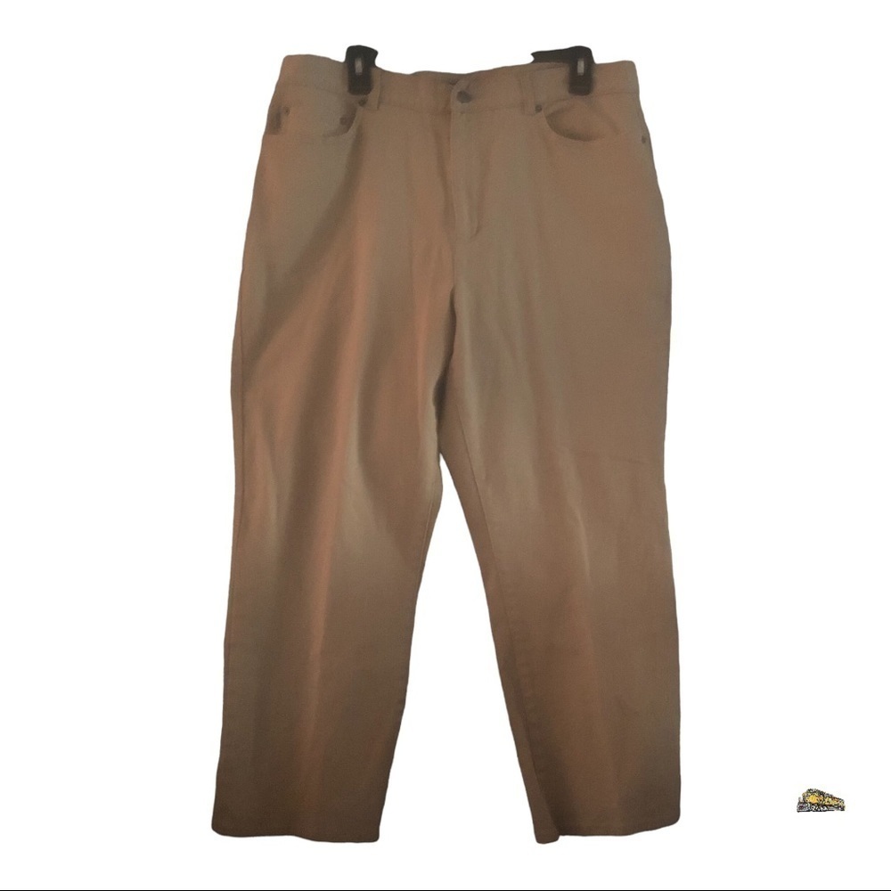 Lauren Ralph Lauren Women’s Straight Jeans  Tan LRL Size 16